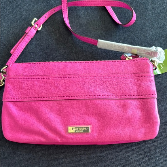 NWT Kate Spade Pink Crossbody Bag with Bow Detail - Picture 5 of 7